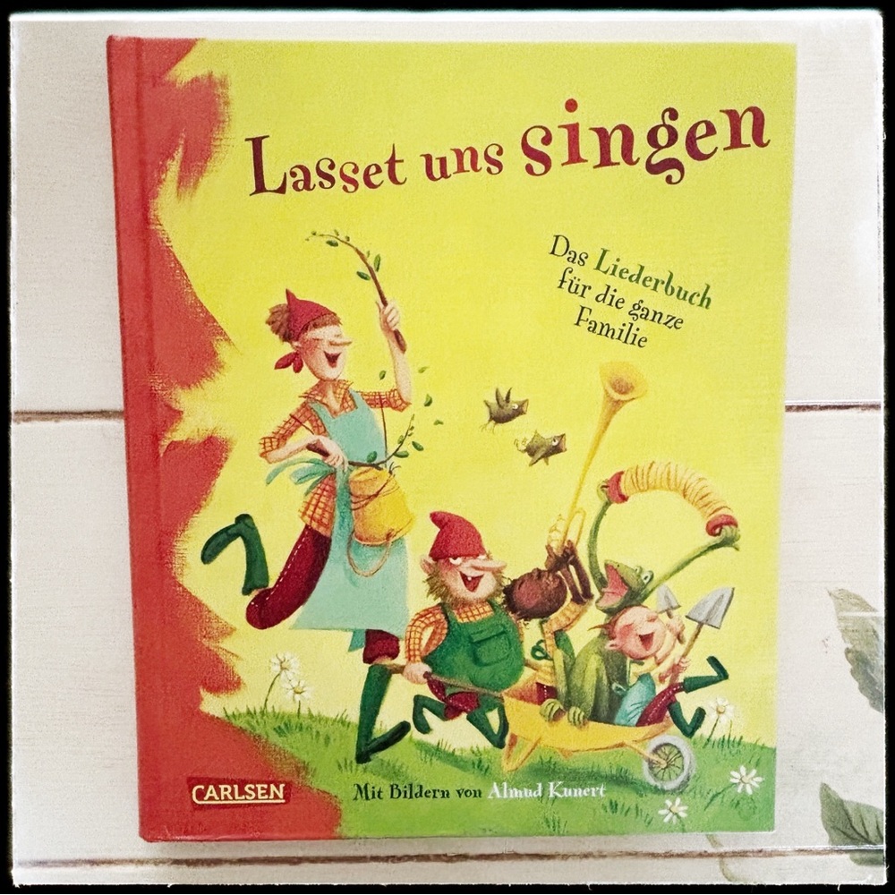“Lasset Uns Singen” Songbook Rare German Lyrics